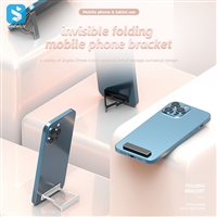 Four-bar folding bracket